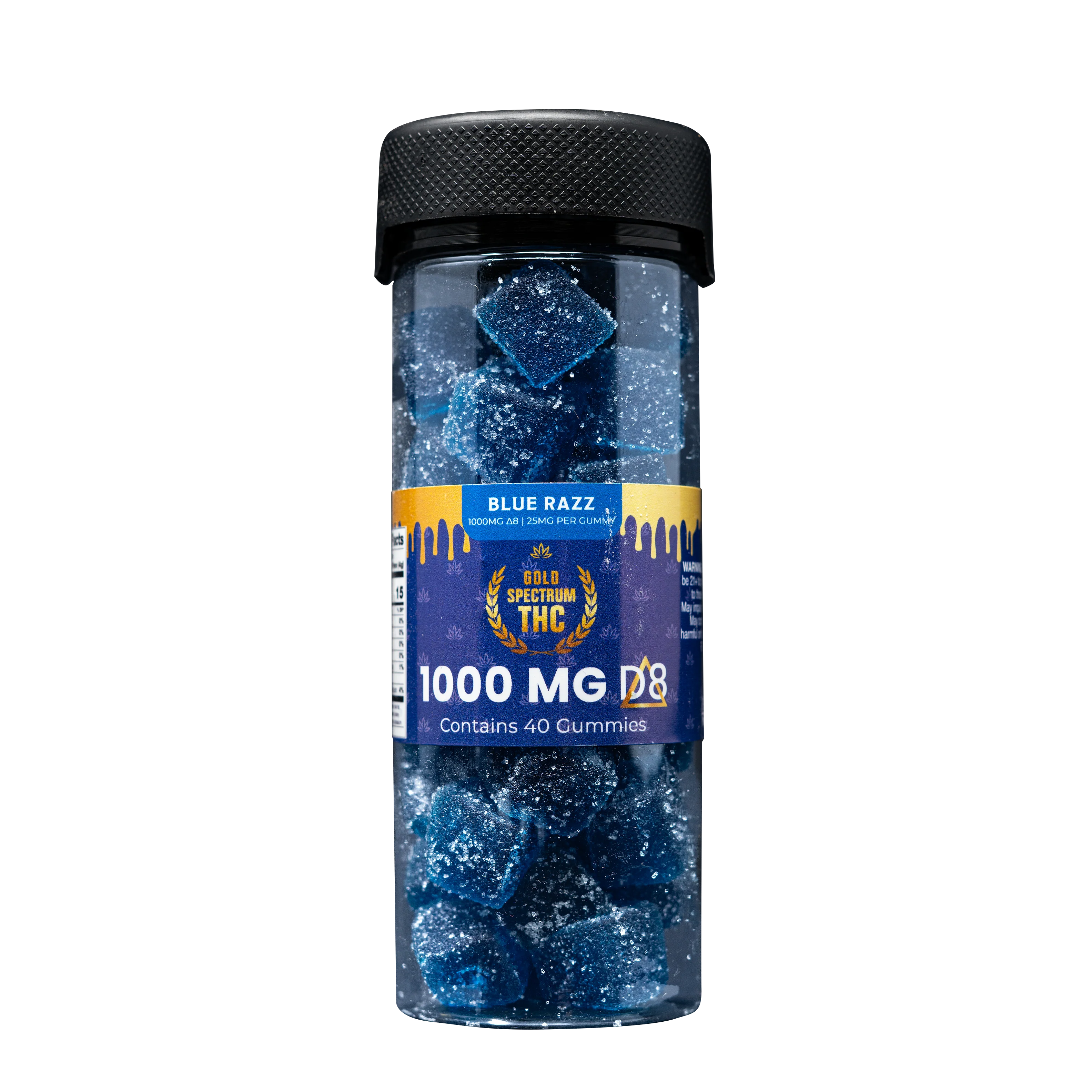 Gold Spectrum 1000mg D8 Gummies - Image 2