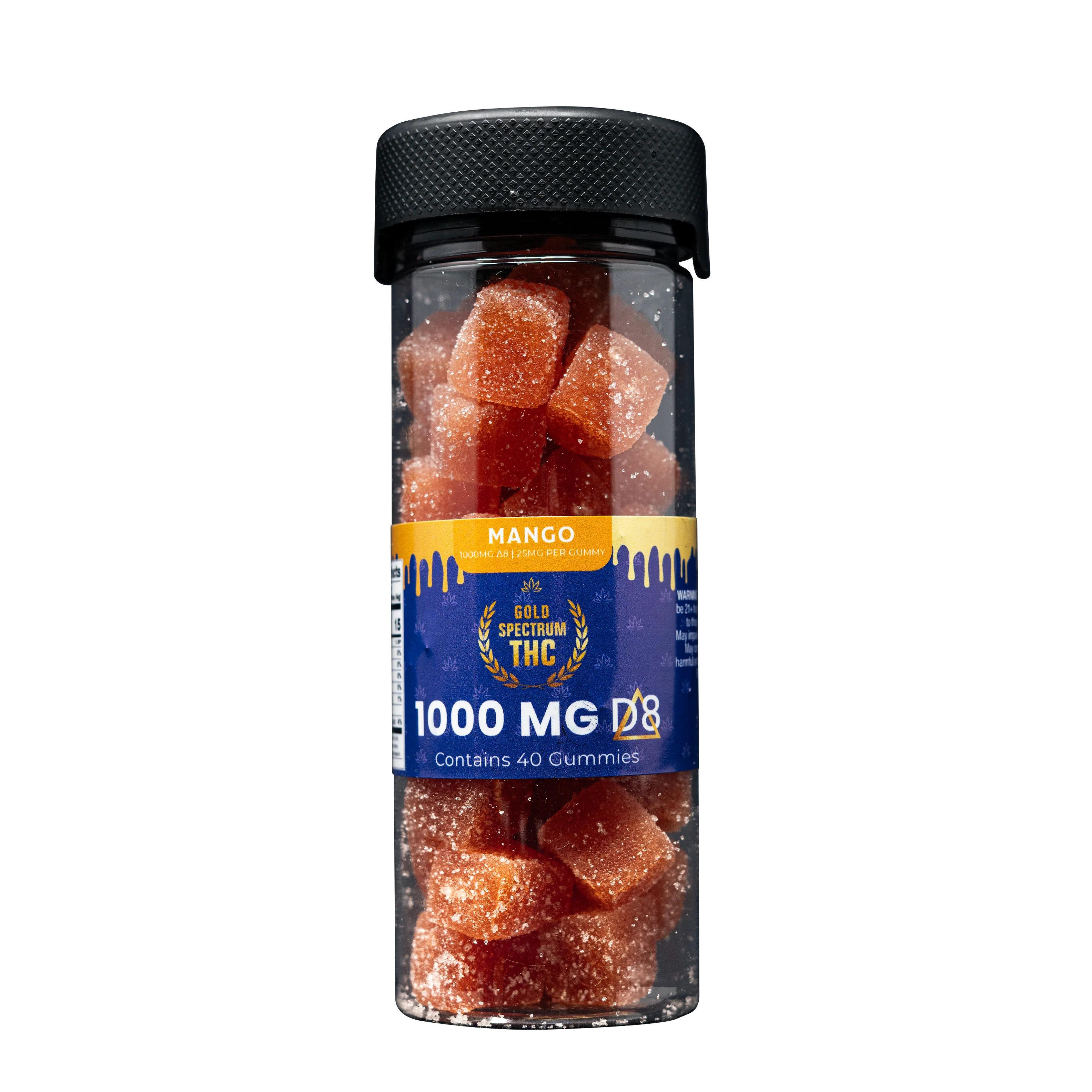 Gold Spectrum 1000mg D8 Gummies - Image 4