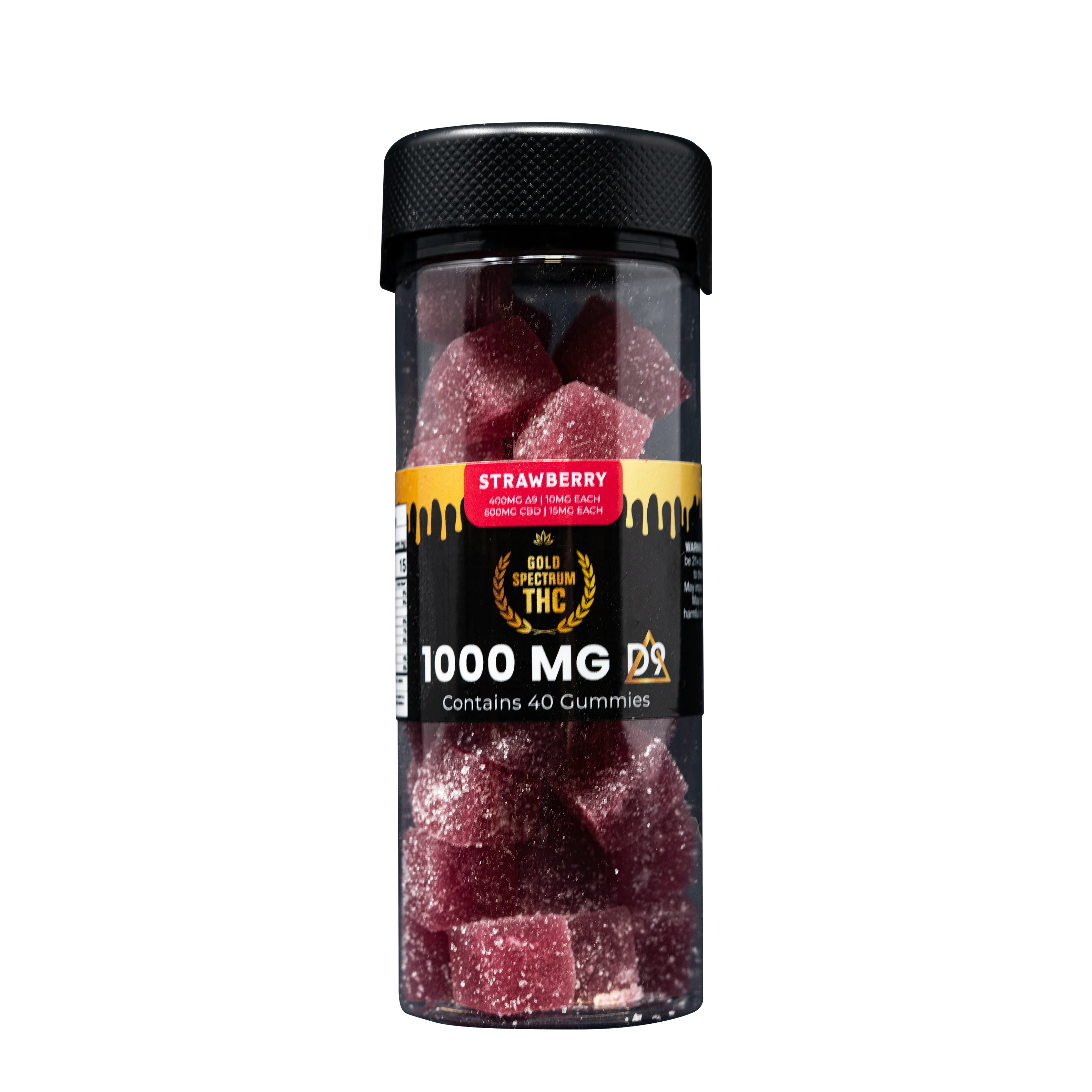 Gold Spectrum 1000mg D9 Gummies - Image 3
