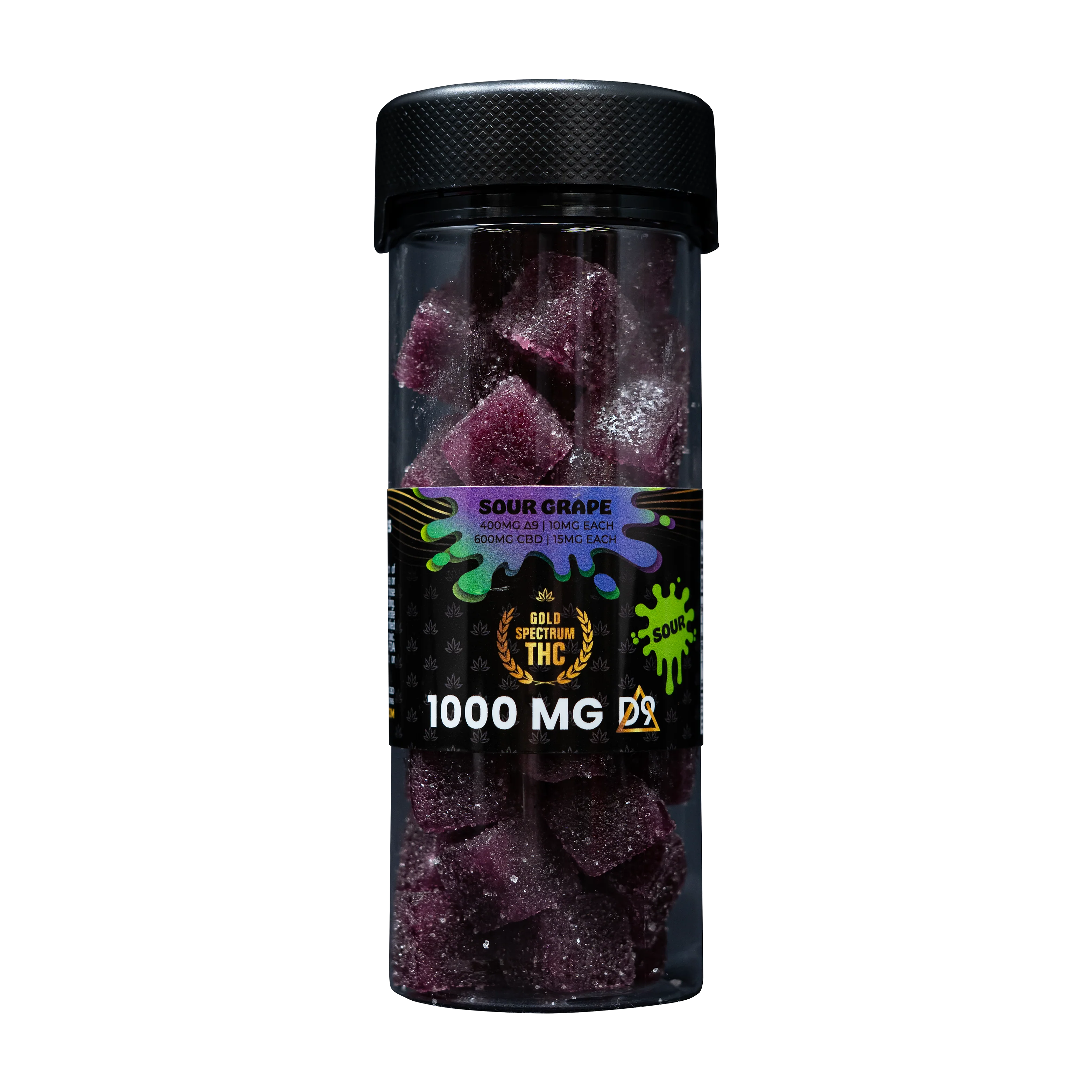 Gold Spectrum 1000mg D9 Gummies - Image 8