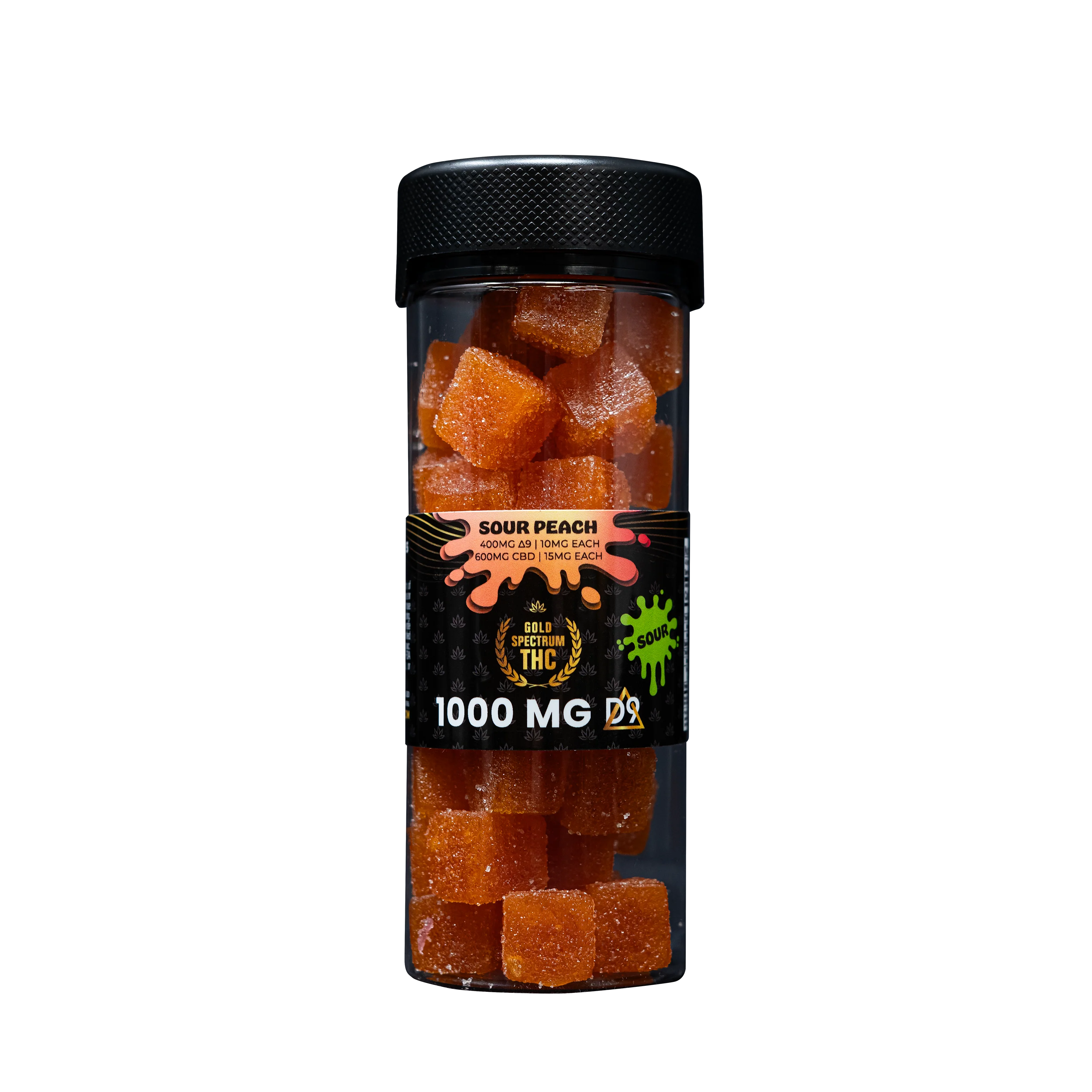 Gold Spectrum 1000mg D9 Gummies - Image 9