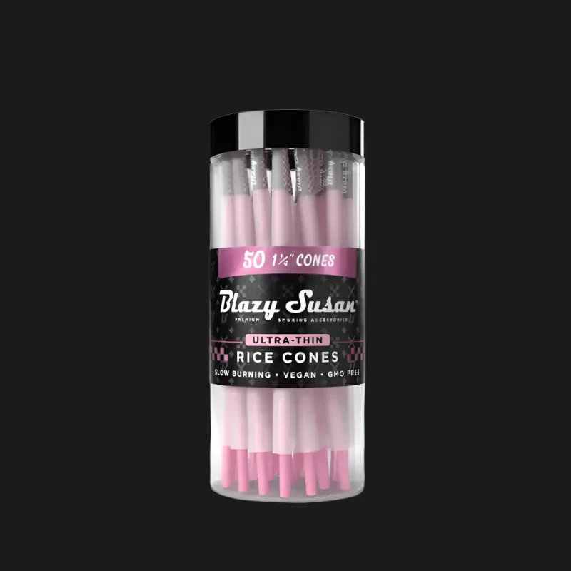Blazy Susan Black Line Rice Cones (50ct) - Image 2