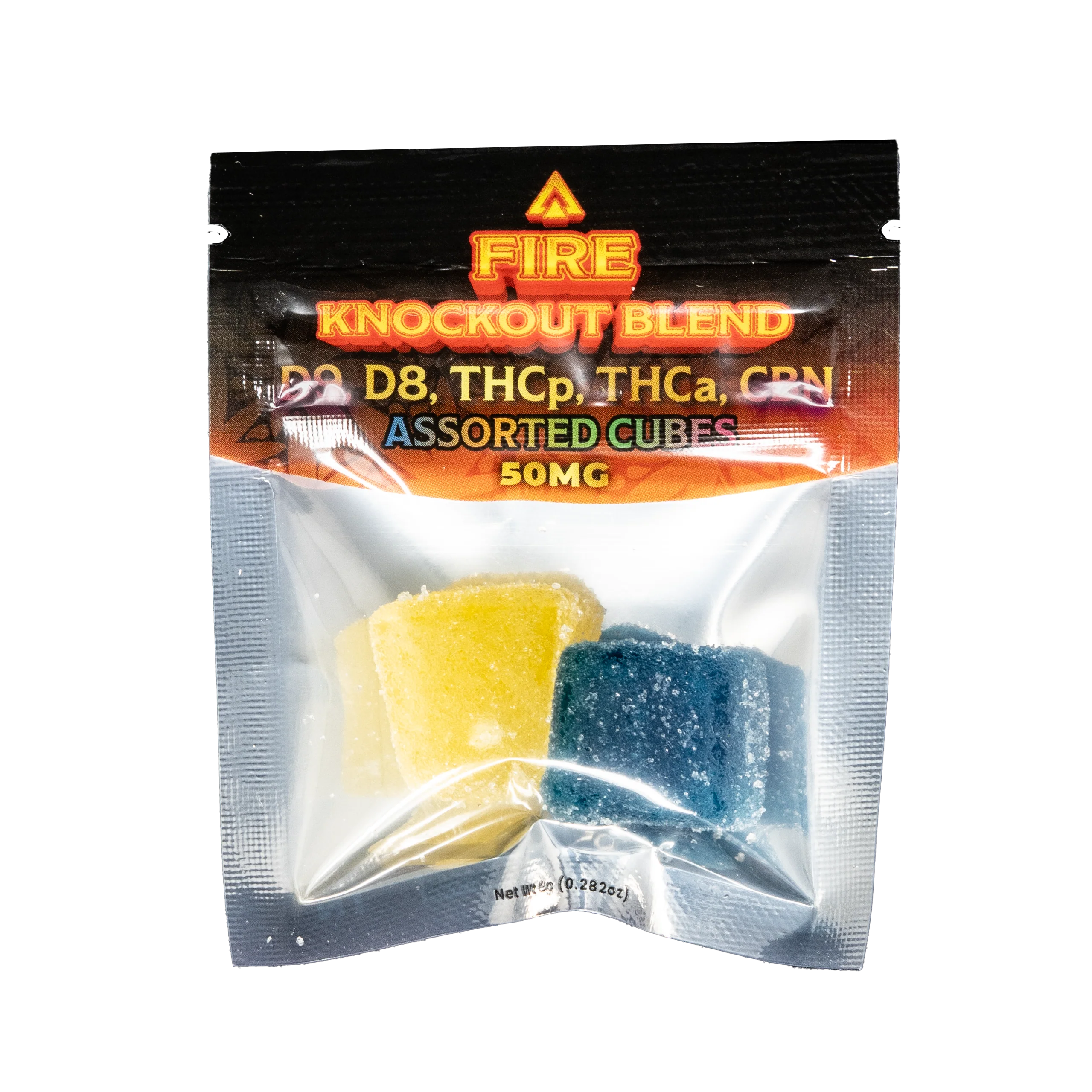 Gold Spectrum 50mg Fire Knockout Blend Sample Gummies
