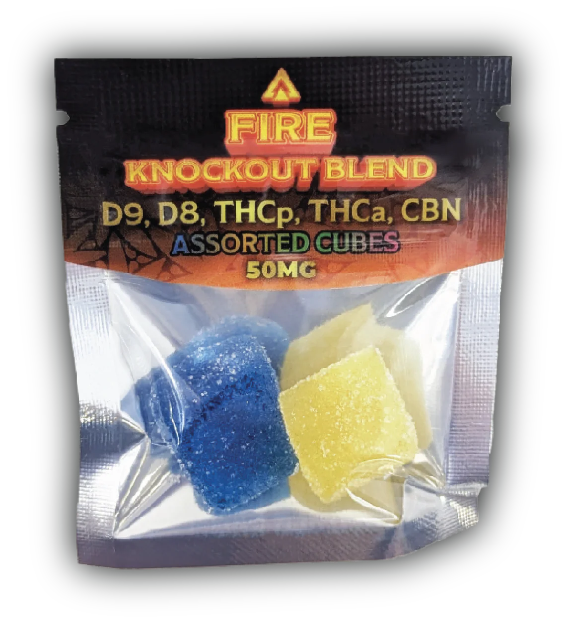 Gold Spectrum 50mg Fire Knockout Blend Sample Gummies - Image 2