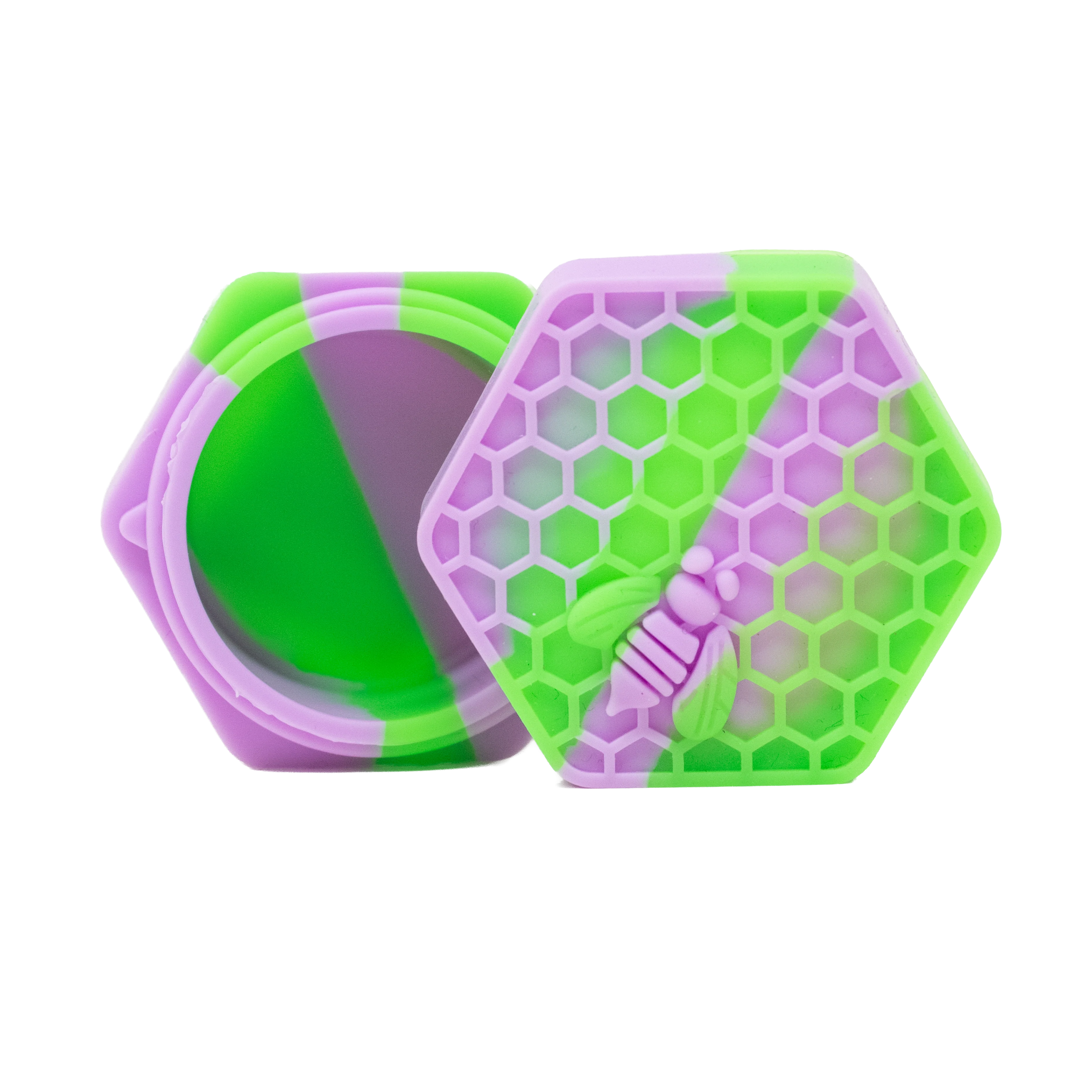 Silicone Wax Container - Honeycomb - Image 2