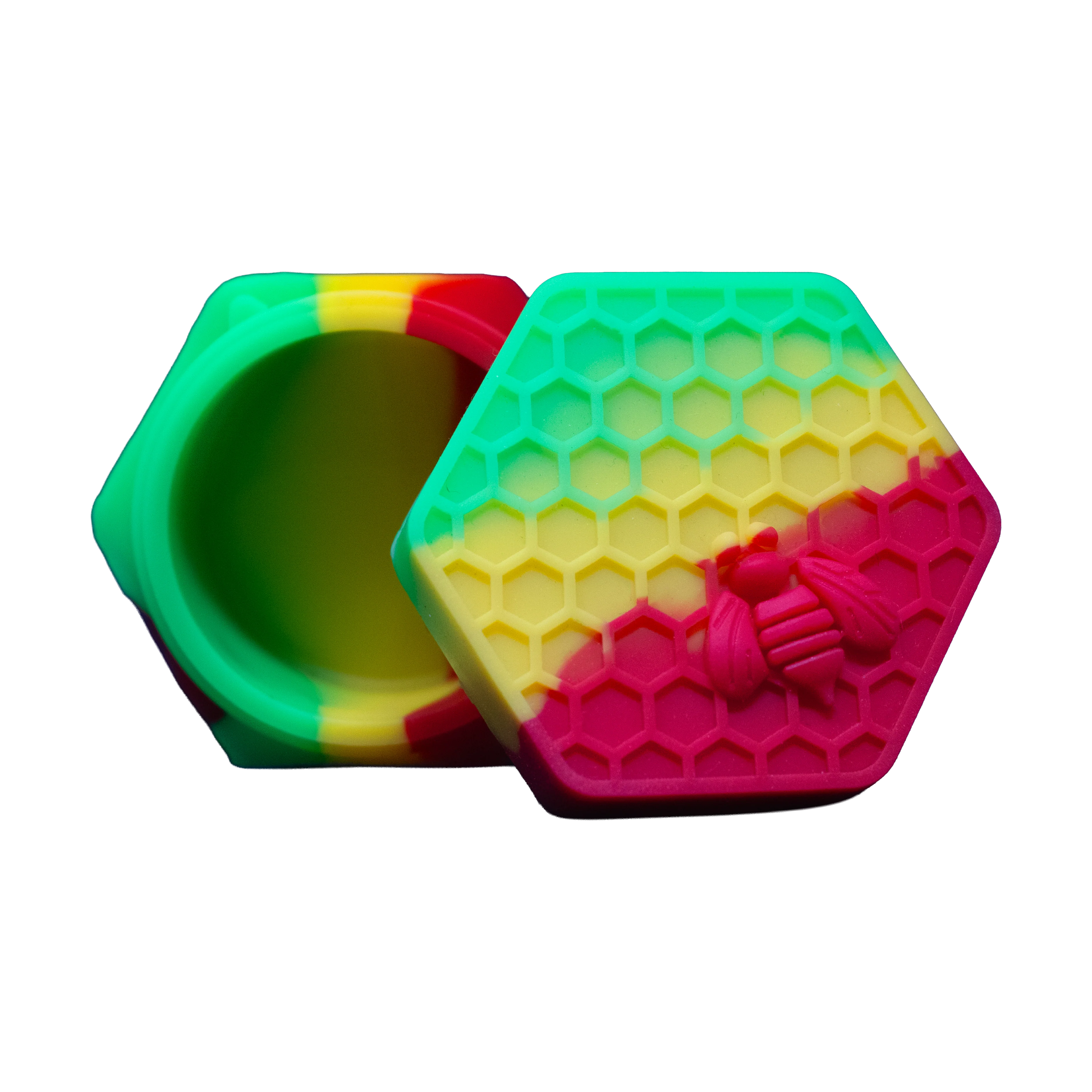 Silicone Wax Container - Honeycomb - Image 4