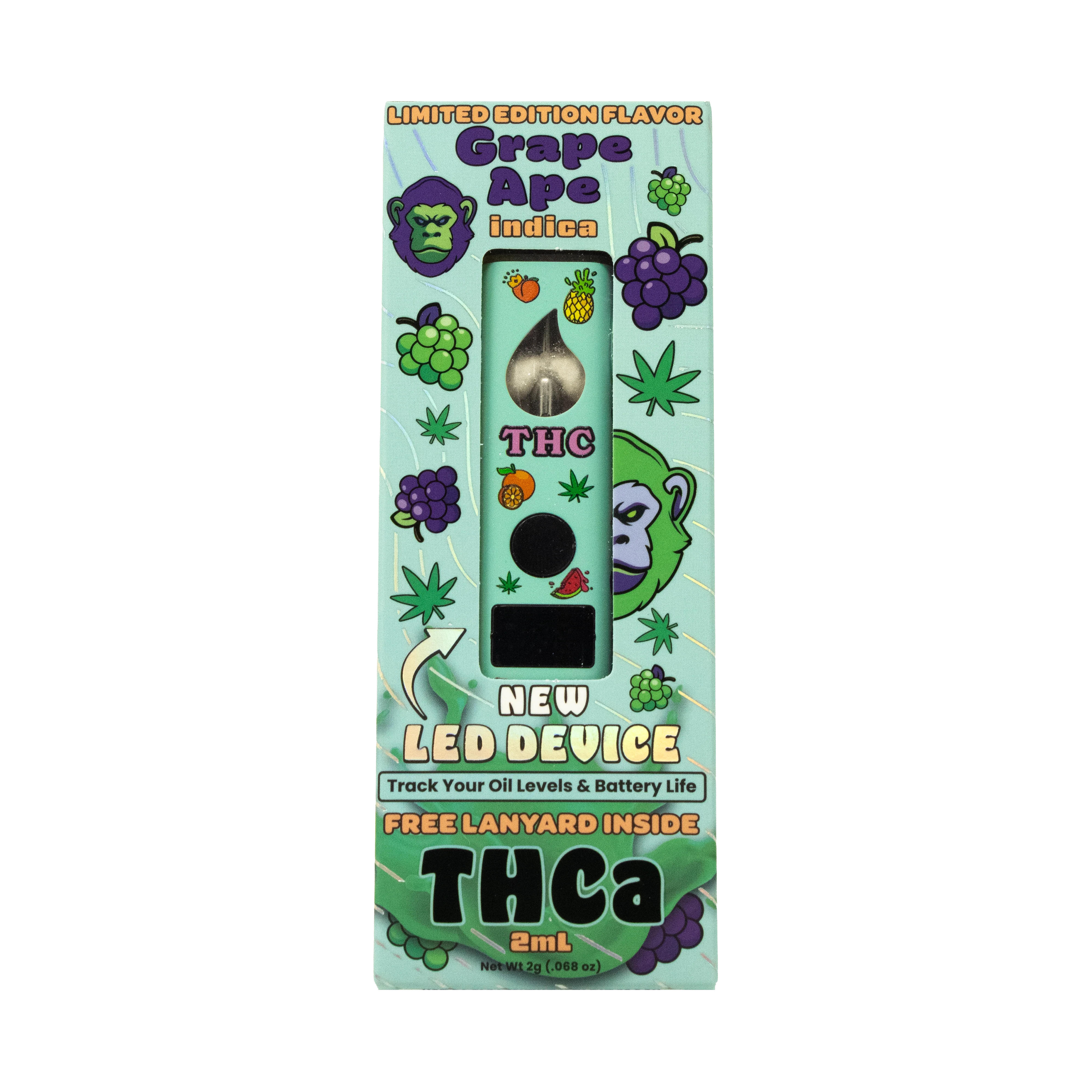 Gold Spectrum Fruity THCA 2mL Disposable - Image 3