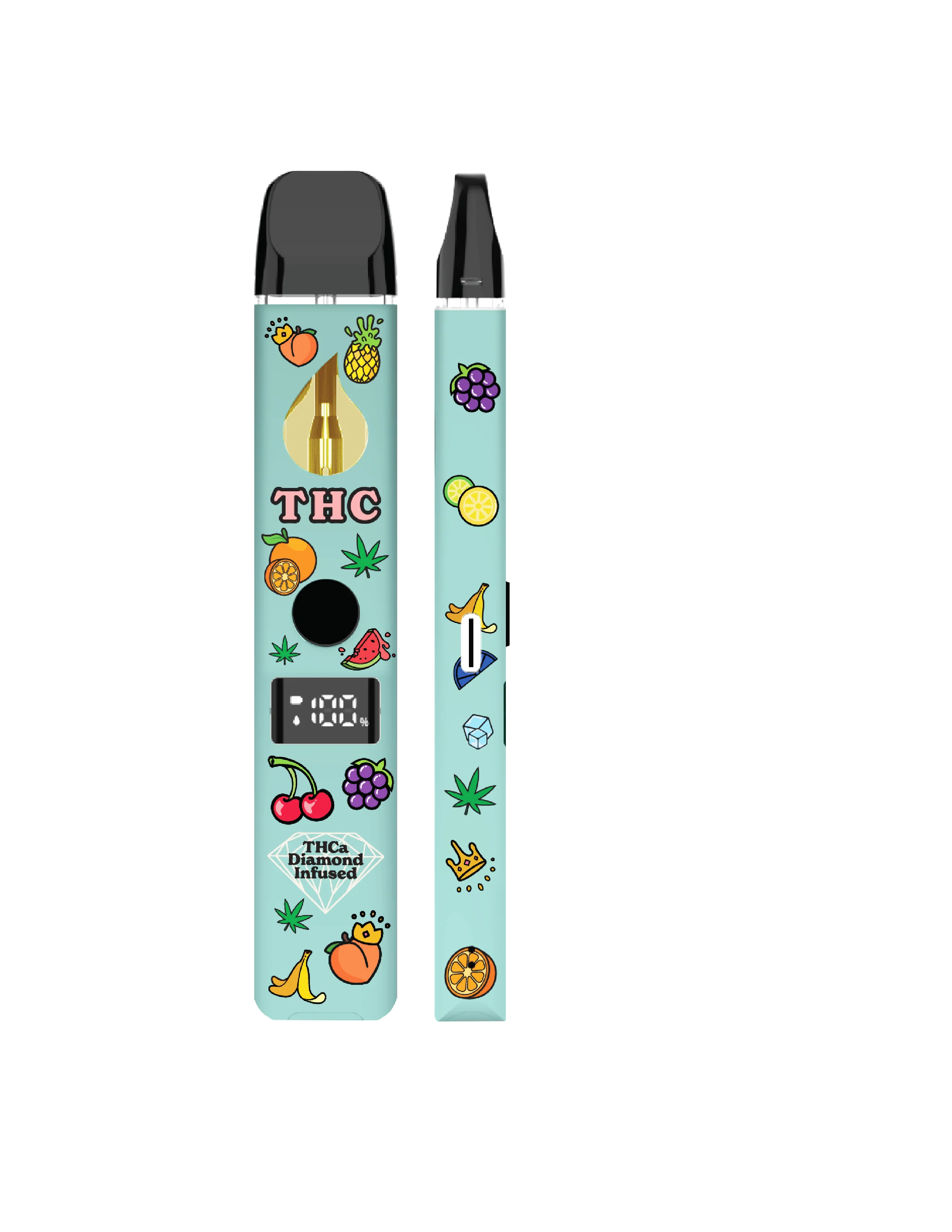 Gold Spectrum Fruity THCA 2mL Disposable - Image 4